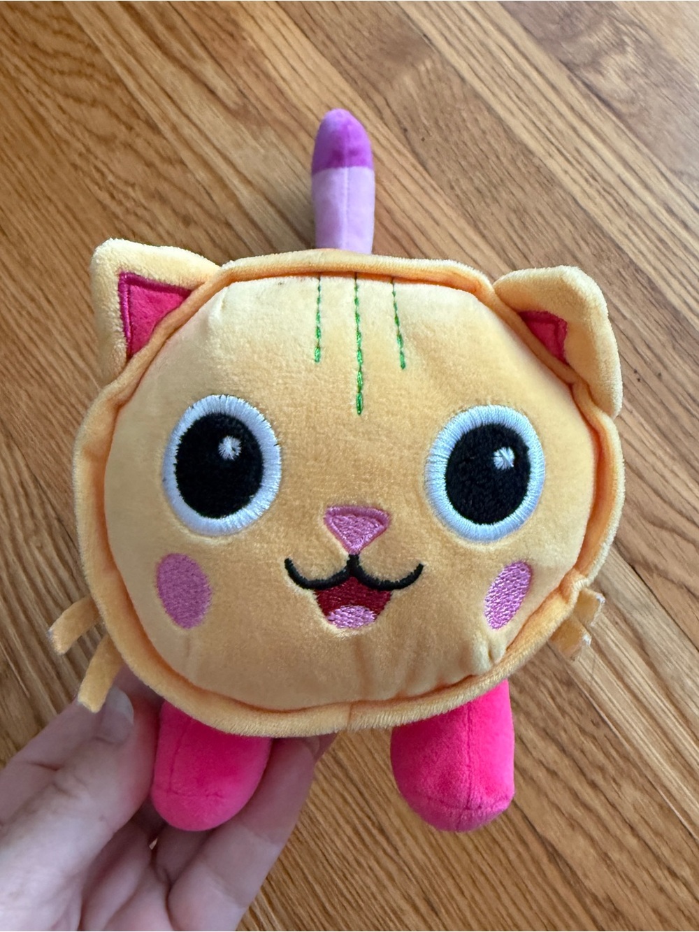 Gabby’s dollhouse rainbow kitty plush